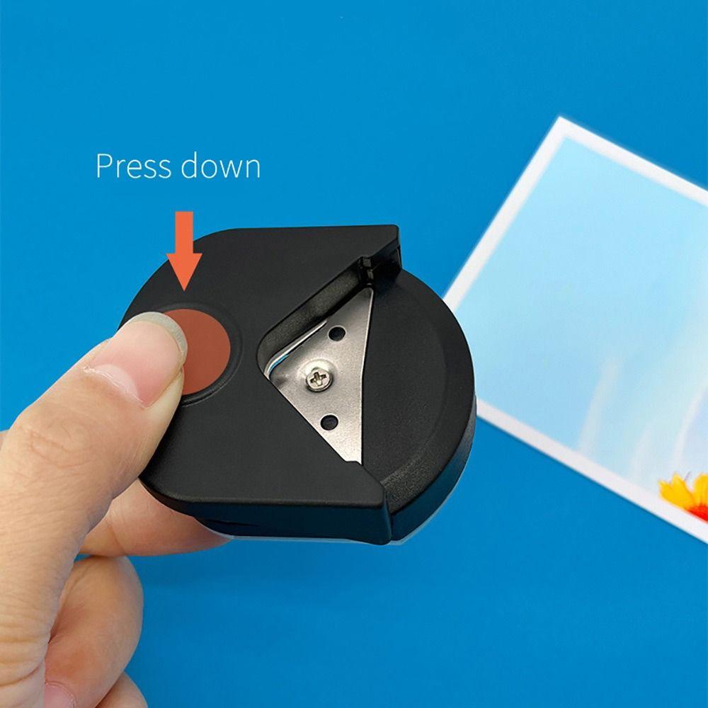 Машинка для обрезки бумаги, резак для карточек, фоторезак, резак для филе R4, угловой круглый угловой дырокол для бумаги