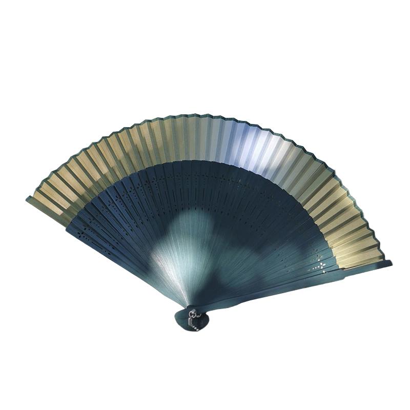 1 шт. складные веера экономичный бамбук удобный реквизит для вечеринок легкий винтажный полый свадебный декор в китайском стиле