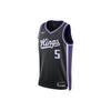 NBA City Edition Sacramento Kings Fox No. 5 Digital Jersey 2021-2022 Unisex Jersey Black DX8621-010