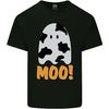 Moo Funny Cow Ghost Halloween Spooky Tee Top Unisex T-Shirt