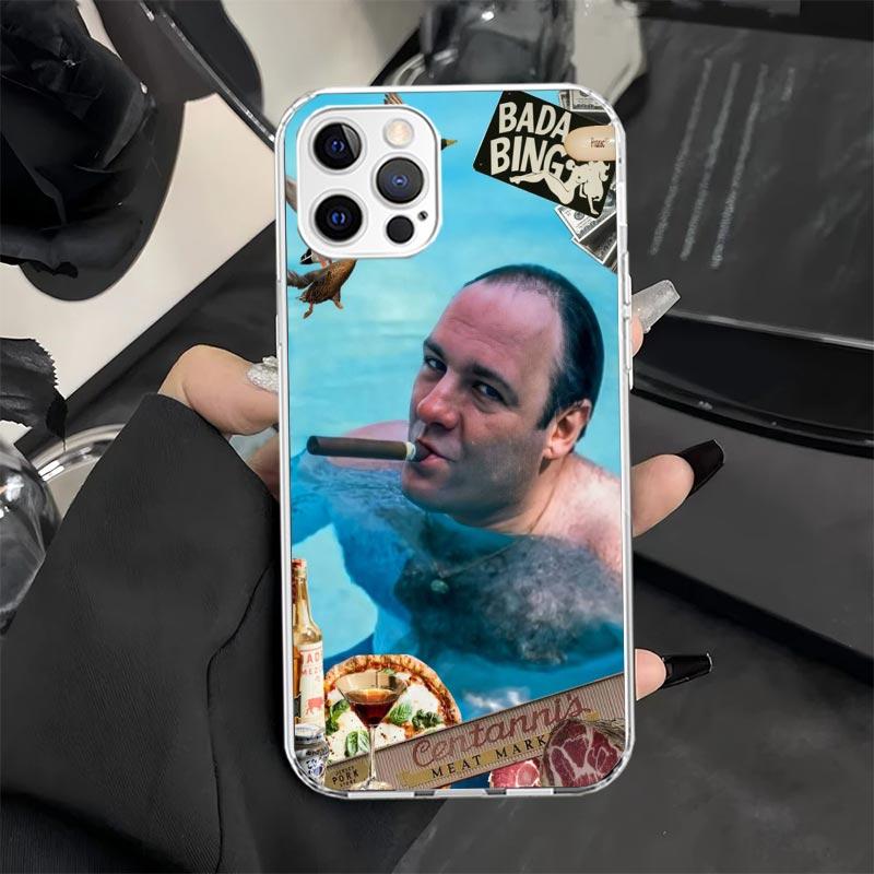 Чехол для телефона «Клан Сопрано» для iPhone 13 12 Mini 11 Pro X XS Max XR 7 Plus 8 SE 6 6S 5 5S Мягкий силиконовый чехол Fundas