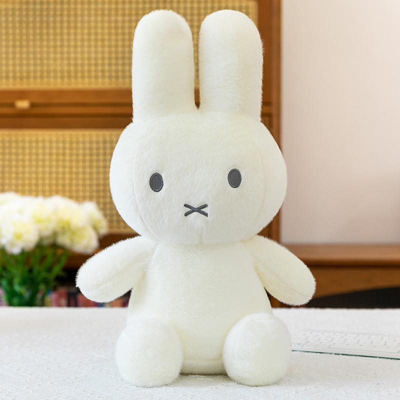 Miffy Rabbit Plush Doll Short Pile Fabric Soft Toy For Childrens Room Decor