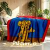 Custom Name Personalized Bamse Print Blanket, Home Decor, Bedroom, Sofa, Camping, Couch, Gifts for Birthday Christmas
