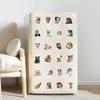 100pcs Cartoon Cat Dog Sticker Pack, Cute Pet Animal Journal Material, Kids Stationery DIY Decor Decals, Waterproof Stickers