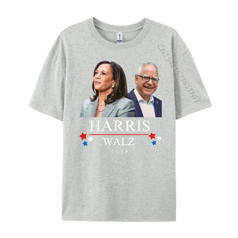 Harris Walz President Election Kamala Harris Tim Waltz Cute Oversized T Shirt Winter T Shirt Homme Big Size Game