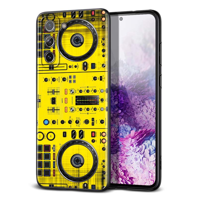 Черный чехол для телефона DJ Music Retro для Samsung Galaxy S21 Ultra Plus Note 20 10 9 8 S10 S9 S8 S7 S6 Edge Plus