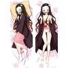 60x180 см аниме Demon Slayer Kamado Nezuko Kanroji Mitsuri Dakimakura чехол двусторонний 3D принт постельное белье обнимающее тело наволочка