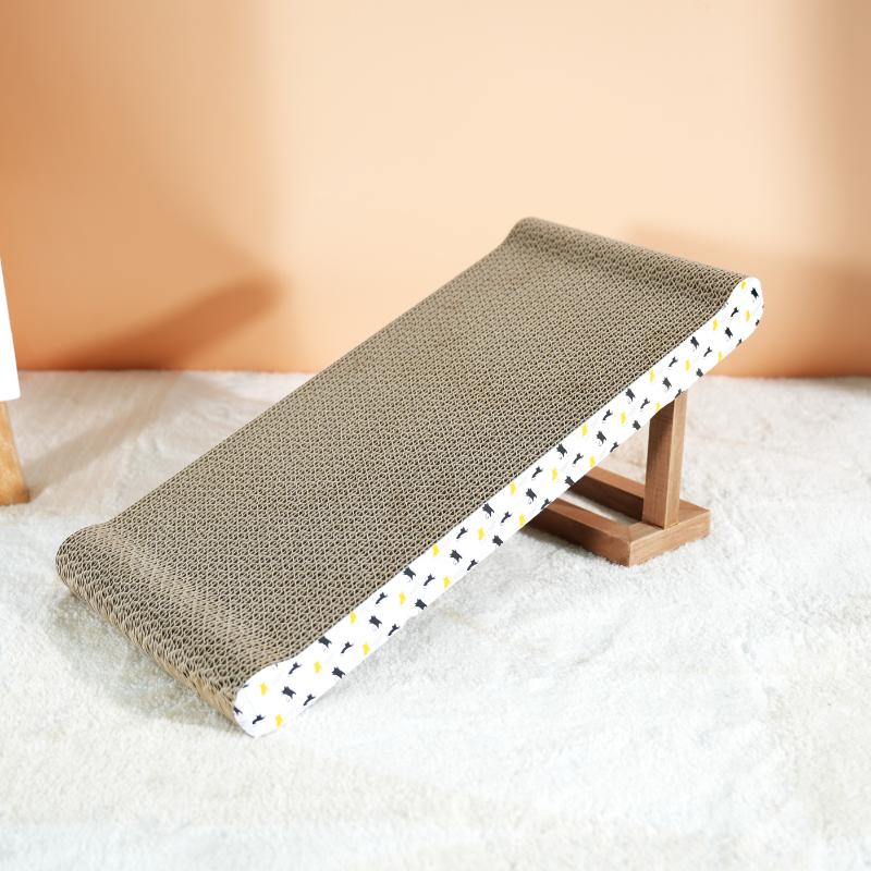 Доска для кошачьих когтей картонная коробка для кошачьих когтеточек для кошек в помещении двусторонняя прочная с кошачьей мятой