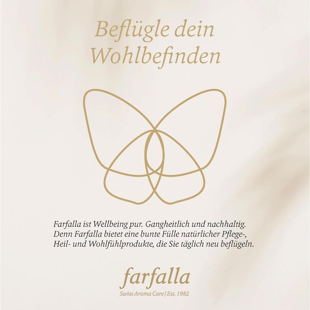 Farfalla Intimate Cleansing Foam Womanhood Clary Sage 150ml - Gentle Feminine Wash with Organic Chamomile & Rose Water, pH-Balanced