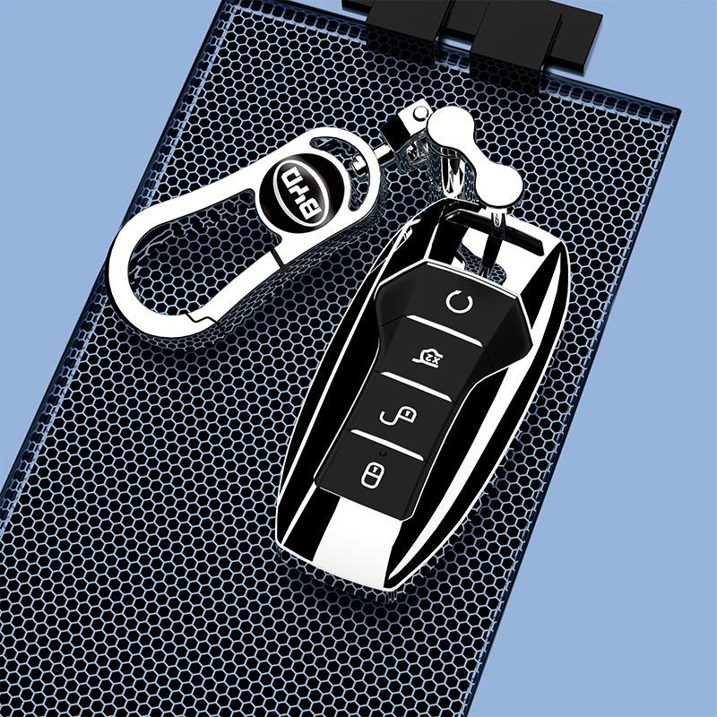 Чехол для ключа BYD Song Pro/Plus & Qin Pro 2021: Украшение Тан Хань для женщин