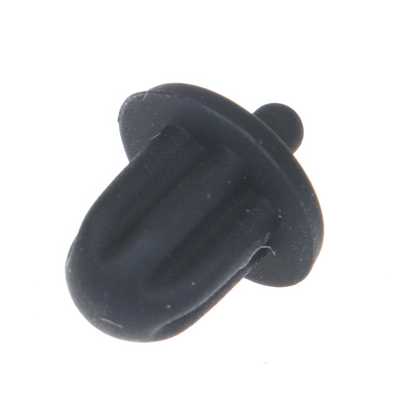 10 шт. черная резиновая 6,35 мм аудиоразъем ПК DVD микрофон гнездо пылезащитная крышка