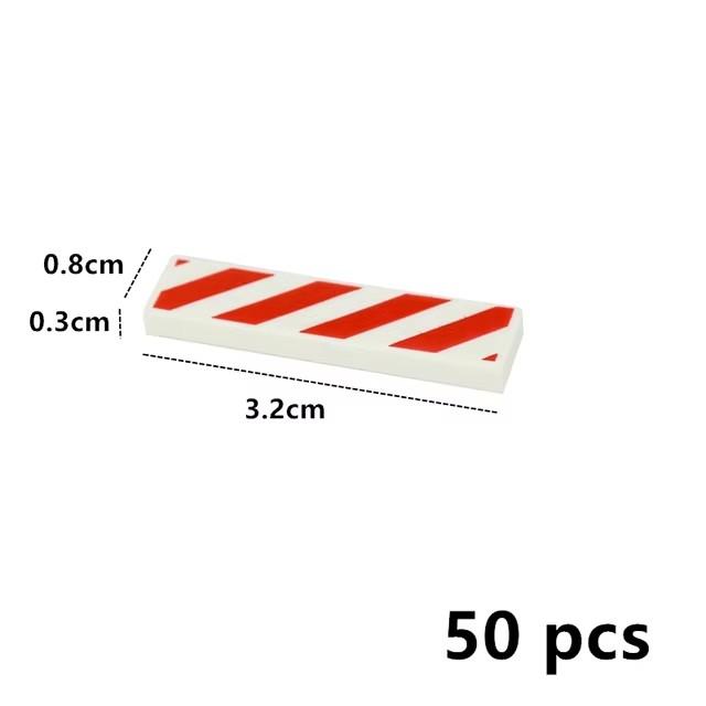 5pcs Staircase MOC Bricks 7x4x6 House Stairs Straight Open 30134 Steps Ladder Modular My City Building Block DIY Bricks Toys