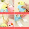 Stuffed Animal Parrot Keyring Cute Bird Bird Pendant Plush Magnetic Keychain  Friend Couple