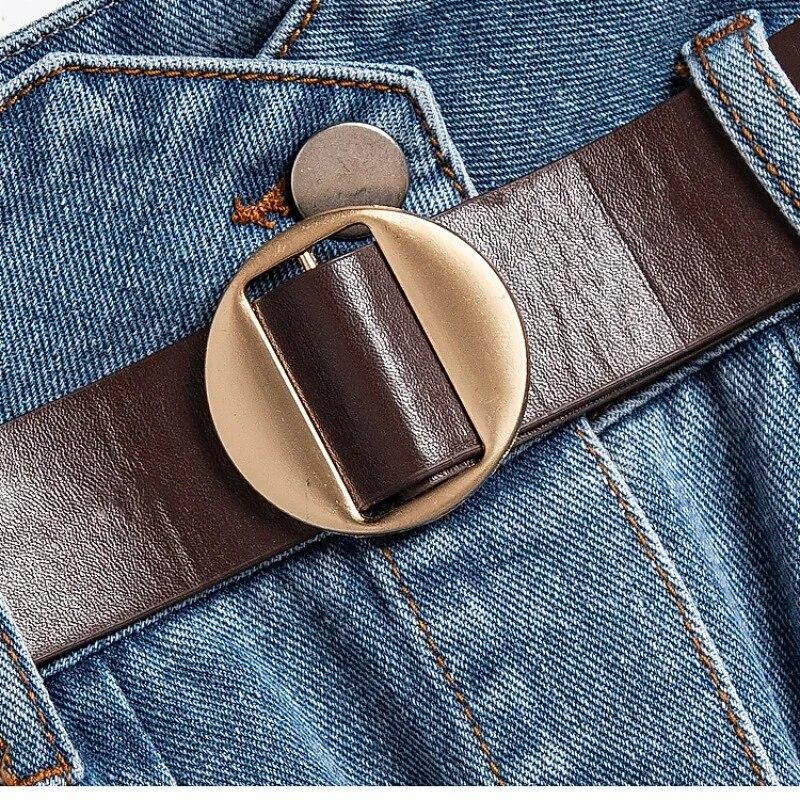 Юбка весенне-летнего типа, женская модная джинсовая юбка большого размера