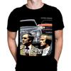 Wild Star Hearts The Sweeney Flying Squad Мужская футболка с принтом из фильма ужасов, Черная хлопковая футболка, Футболка с постером фильма