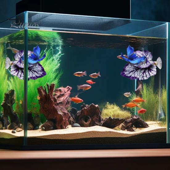 Betta Fish Leaf Pad Aquarium Decor Stress Relief Privacy Enhancing Realistic Resting Bed Hammock Simulating Habitat Easy To Clean High Simulation