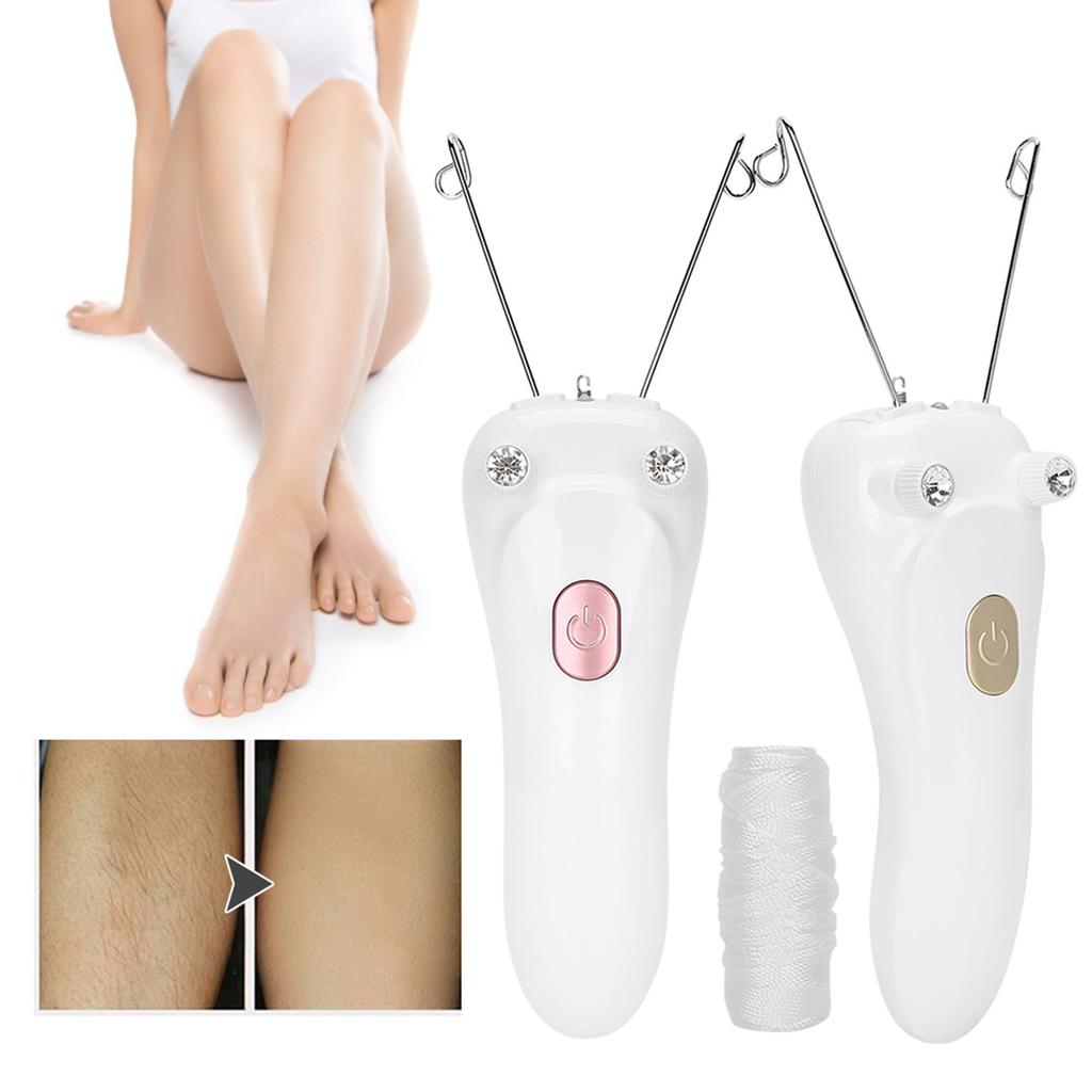 Электрический эпилятор для удаления волос с зарядкой через USB Эпилятор с хлопковой нитью (хост-хост с хлопковой нитью USB)