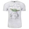 Star Wars: The Mandalorian Unisex Adult The Child Sketch T-Shirt