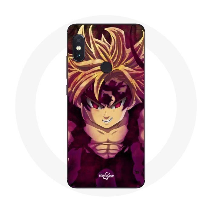 Coque pour Xiaomi Redmi Note 5 Pro Manga Seven deadly sins Demon