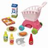Toy Royal Shopping Cart (Pretend Play/Shopping) Educational Toy (Realistic Egg Carton/Includes Food Accessories) Pastel Colors