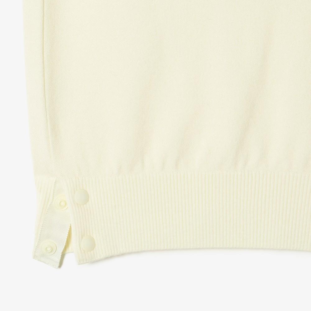 Lacoste Женский базовый свитер с коротким рукавом и круглым вырезом AF335E-56GS7G