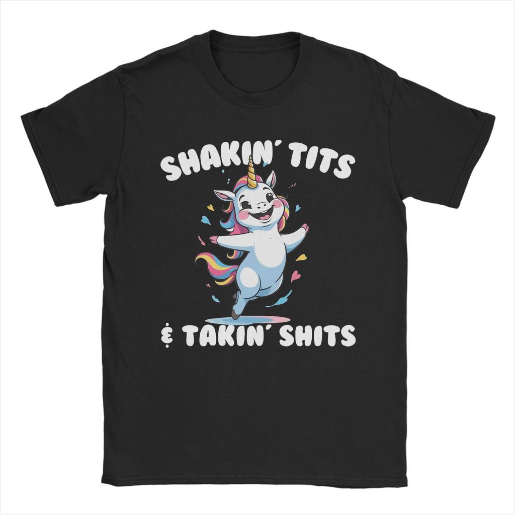 Shakin Tits and Takin Shits Adult Humor Merch Men Women T Shirt 100 Cotton Tee Fashion Tops Tshirt