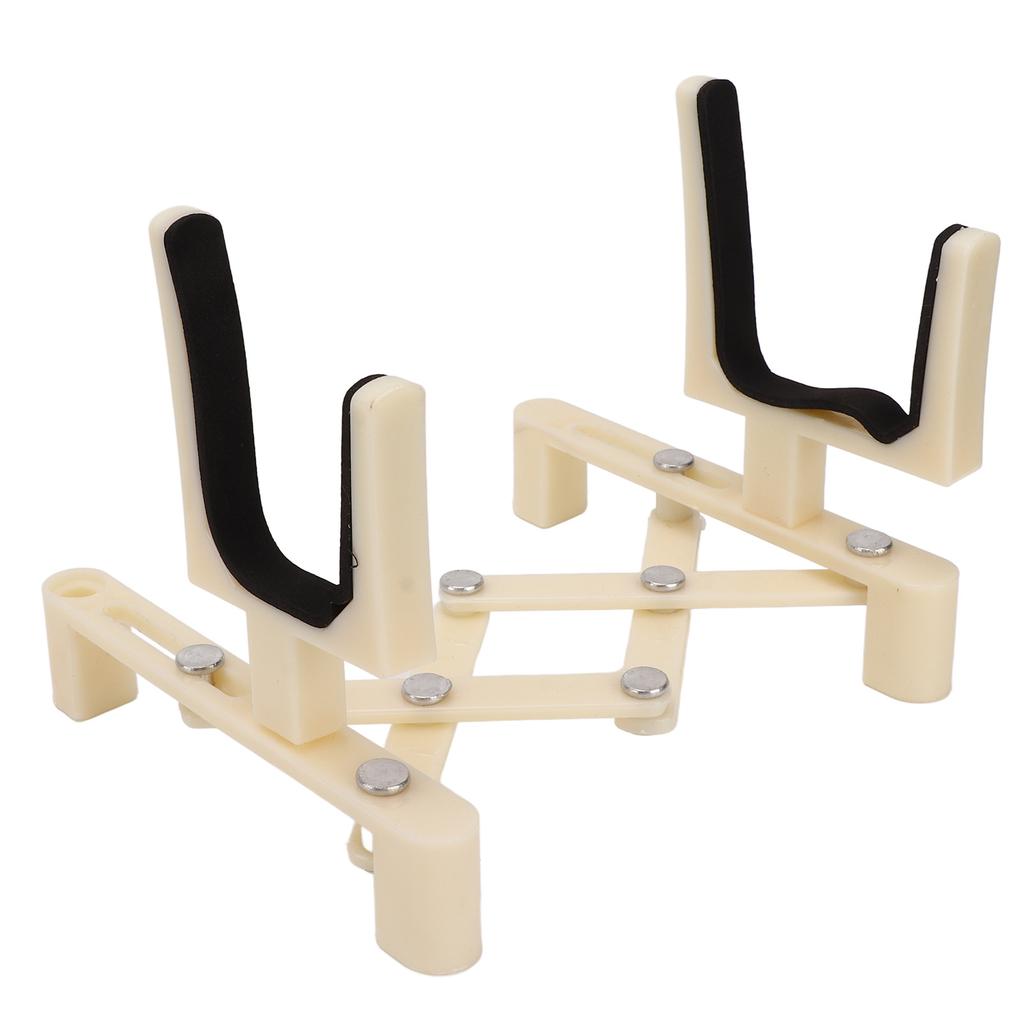 Складной кронштейн для скрипки Легкий Защита грифа Износостойкая Подставка для скрипки Держатель для дисплея Бежевый