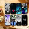 Чехол для телефона французского рэпера Djadja Dinaz для iPhone 17,16,15,14,13,12,11 Plus,Pro Max,XS, Мягкий силиконовый черный чехол