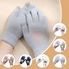 Winter Women Adult Plus Velvet Thickening Cute Cartoon Point Finger Gloves