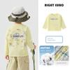 Right European Style Boys' Pure Cotton Long-Sleeve T-Shirt Children's Spring and Autumn Top 2026 New Children's Clothing Baby Casual Base Shirt