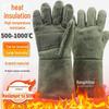 High-Temperature Resistant Fireproof Gloves for Industrial Use – 500°C Protection