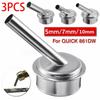3pcs 45° Angle Nozzle for Quick Hot Air Soldering Rework Station 861DW