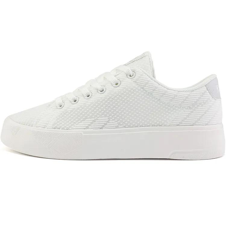 Kappa Textile , Synthetic Leather Low top Skateboard Shoes Unisex White (Unisex) Skate Shoes K0DX5CC08 012