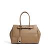 Women's 2025 New Tote Briefcase Large Capacity Tote Bag Handheld Leather Commuting Versatile Niche Women's Bag