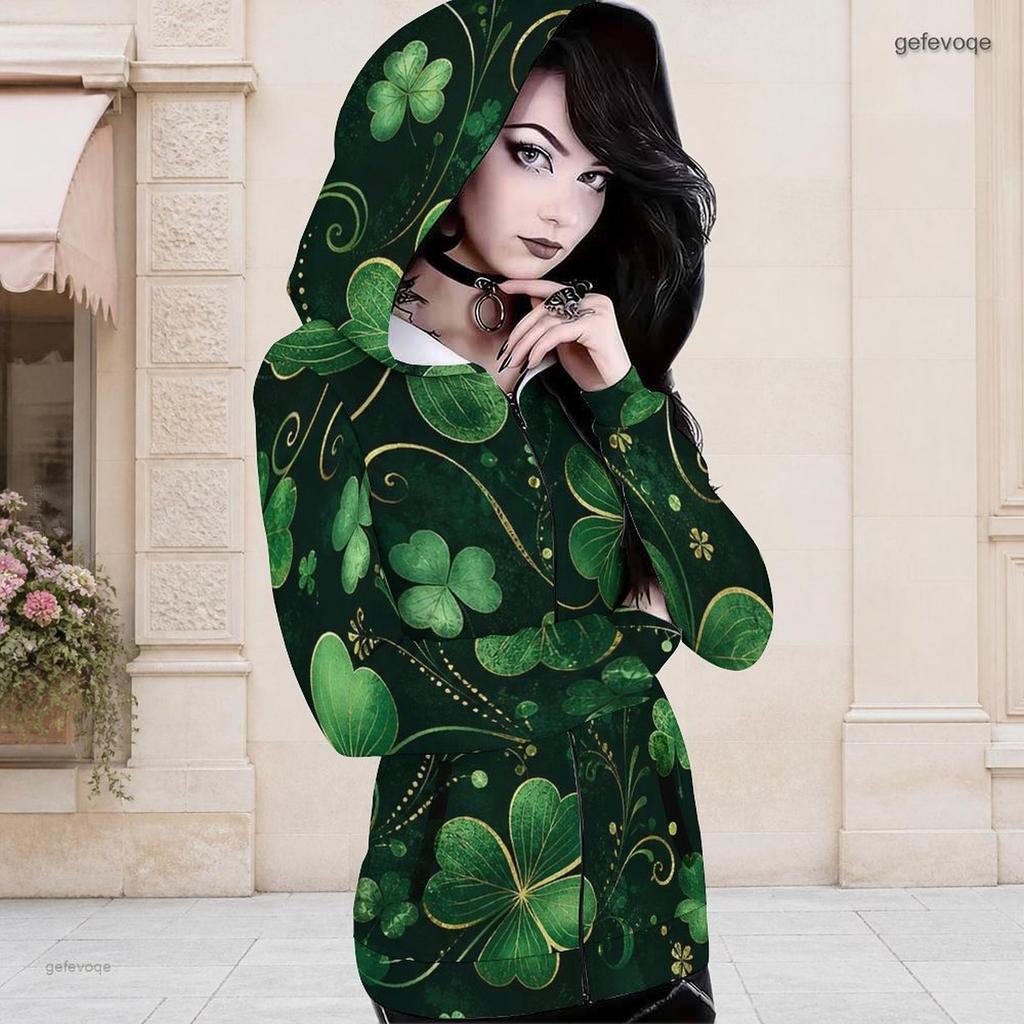Women Plus Size Dark Purple Halloween Printed Asymmetric Cutout Neck Cold Shoulder Long Sleeve Fitted Top