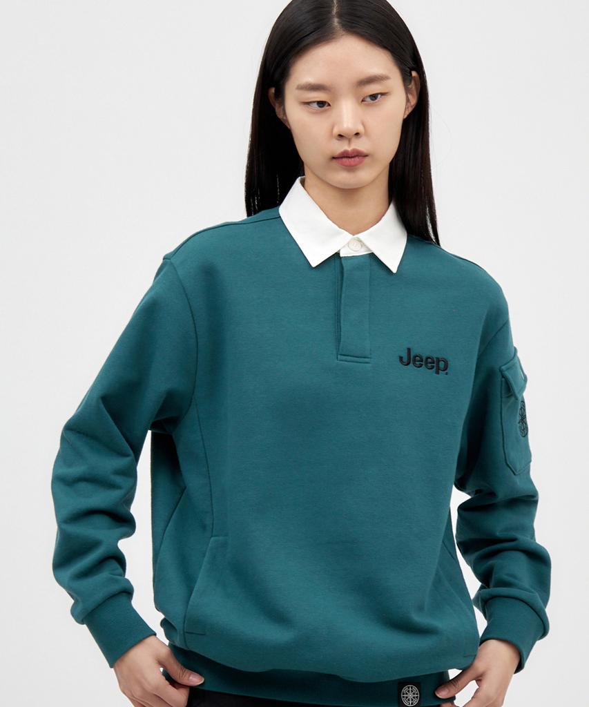 JEEP Collar Sweats (Jo1Tsu811Gn)