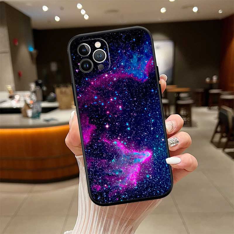 UP43 Purple Space Star New High-End Shell Phone Case for Xiaomi Poco F8 M4 M5 M6 M7 X3 X6 X7 Pro GT NFC Ultra