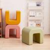 Modern Minimalist Plastic Small Stools Chairs Coffee Tables Side Tables Shoe Stools Living Room Balcony Bedroom Low Stools