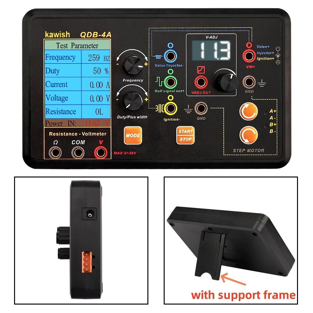 2025 NEW! Auto Ignition Coil Test Injector Solenoid Valve Idling Stepper Motor Instrument Tester Fault Detector Drive Simulator