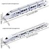 With Sound Light High-speed Railway Train Toys Simulation Harmony Rail-car  Child Toy