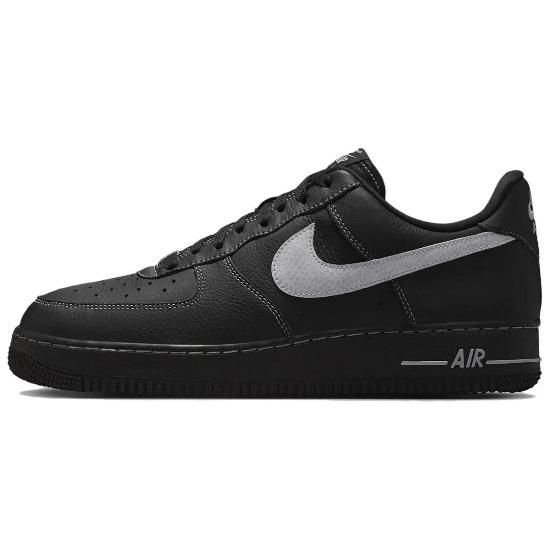 Nike Кеды для скейтбординга Air Force 1 с низким верхом Унисекс Черные HQ2037-006