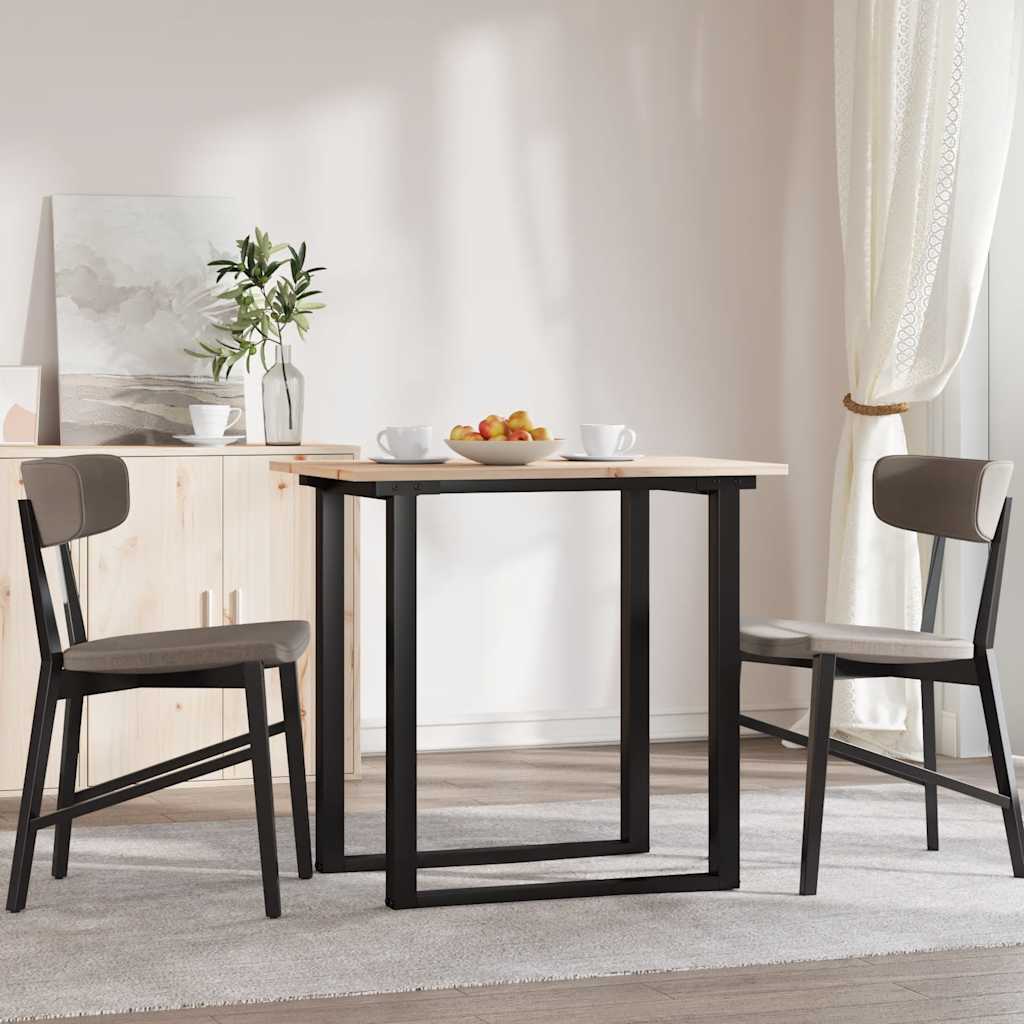 Vidaxl Blat Do Stołu, 80X50X1,7 Cm, Prostokątny, Lite Drewno Sosnowe