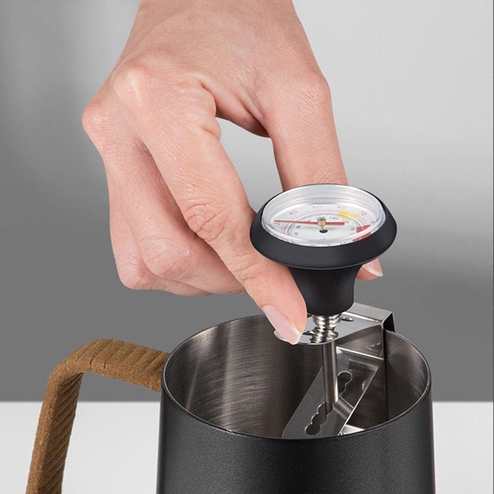 Accurate and Fast Coffee Temperature Meter Clip-on Hand Brewed Temperature Monitor  Chocolate
