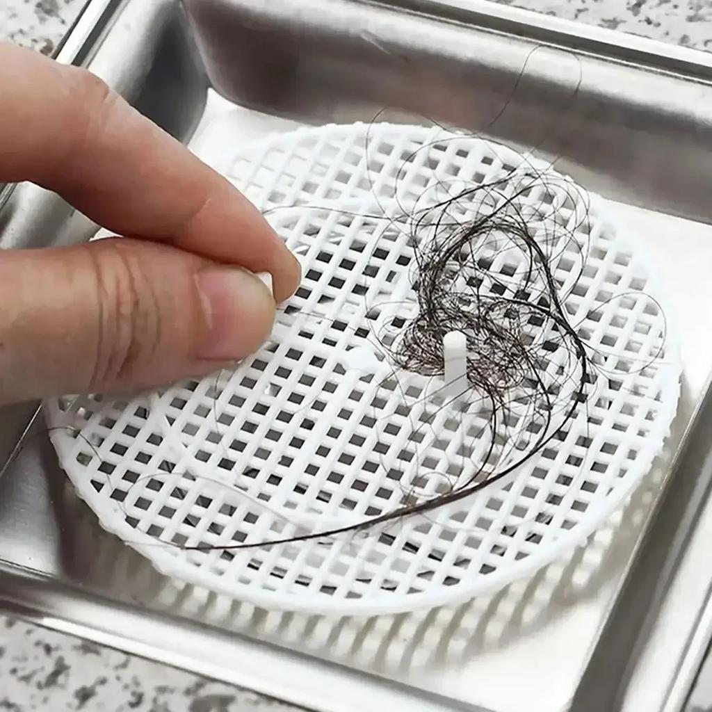 2 шт. Квадратная крышка слива для душа, Защита от засорения раковины, Напольная крышка Слив для душа Фильтр для слива волос, Кухонные, Ванные инструменты