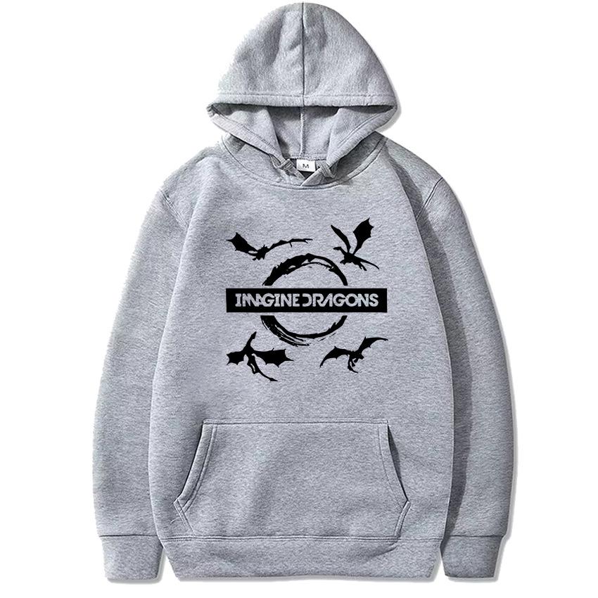 Imagine Dragons World Tour print Hoodies Men women