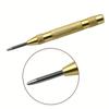 Автоматический кернер из высокопрочного металла, 1 шт. - пружинный стеклобой, пробойник для вмятин и инструмент для позиционирования металлических отметок с высокой твердостью