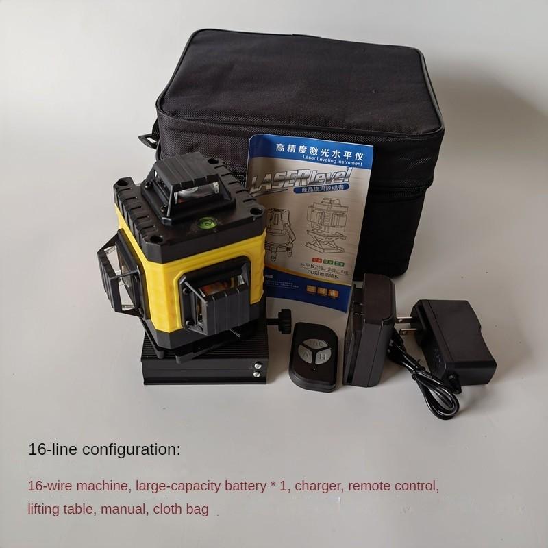 8/12/16 Линейный Высокоточный Инфракрасный Автоматический Уровень 360° Горизонтальный и Вертикальный Перекрестный Измерительный Инструмент Новый Лазерный Уровень Зеленого Света