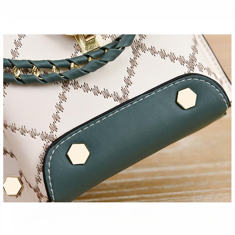 Summer New Bag Korean Style Simple Small Square Bag Fashion All-Match Shoulder Crossbody Fashion Mini Phone Bag Women's Bag