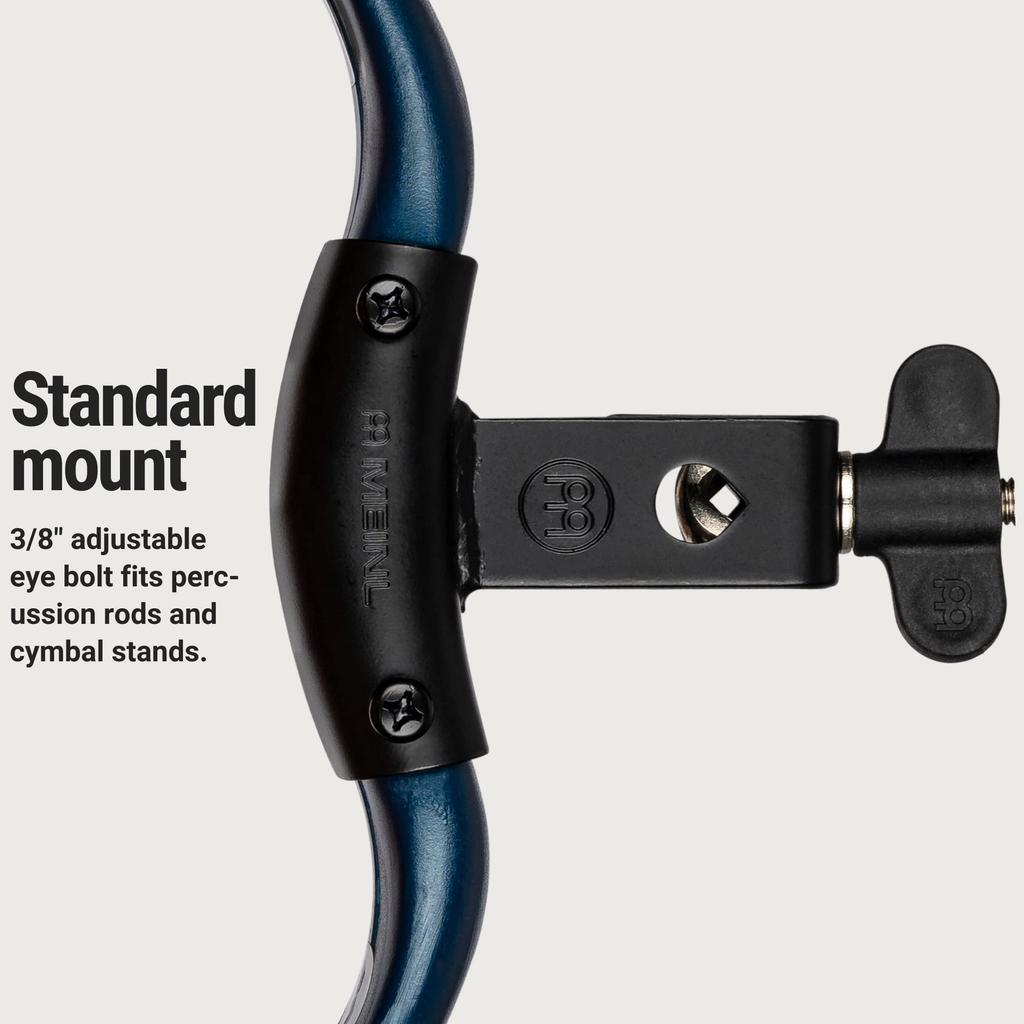 MEINL Percussion Traditional ABS Tambourine, Aluminum Jingles, Blue, TMT2A-B