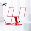Book Holder for Office Use Foldable Iron Stand Adjustable with Non-Slip Base Portable Desktop book, Sheet Music & Study Stable